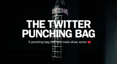 Experiential Marketing – Twitter Punching Bag